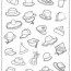 clothes coloring page hats collection