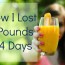 diy juice cleanse how i lost 4 pounds