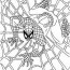 free spiderman and venom coloring pages