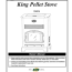 king pellet stove tractor supply co