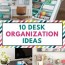 life changing desk organization ideas