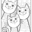 cats coloring page young rembrandts shop