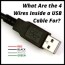 wire inside a usb cord