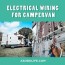 best wire sizes for a camper van conversion