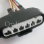 china bosch map sensor connector with 6