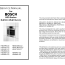 bosch 800 series service manual pdf
