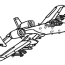 free printable airplane coloring pages