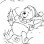 winnie the pooh christmas coloring