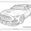 ford mustang gt coloring pages for kids