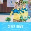 8 how to make cheer bows tutorials