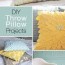 diy throw pillow projects the budget