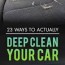 ways to clean your car diy stpetershop