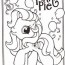 free coloring pages my little pony