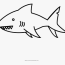 shark coloring page shark hd png