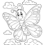 free butterfly coloring pages for kids