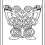 90 celtic coloring pages irish