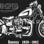 triumph bonneville motorcycle vintage