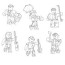 roblox characters coloring pages