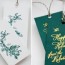festive wrapping with holiday gift tags