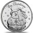 buy christmas snowman 1 oz silver round