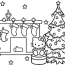 6 best hello kitty christmas coloring