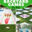 creative diy backyard games for kids