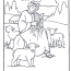 david the shepherd coloring page