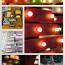 diy christmas trees with marquee lights