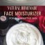 diy face moisturizer for sensitive skin