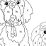 dogs coloring page printable for free