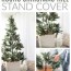 how to make a diy christmas tree stand