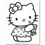 35 free hello kitty coloring pages