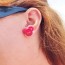 easy diy mickey button earrings take
