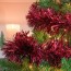 2m tinsel christmas tree decoration