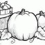 fall pumpkin coloring pages to print