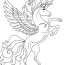unicorn coloring pages 110 pictures