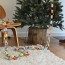 diy rustic christmas tree stand brings