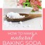 diy natural baking soda face scrub for