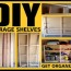 garage shelves diy how to build a