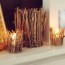 beautiful diy wood sticks candle holders