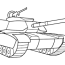 military tank coloring page free