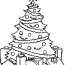christmas tree coloring pages image