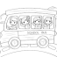 printable school bus coloring page