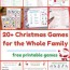 20 free printable christmas games for