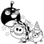 coloring pages of angry birds