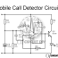 mobile phone call detector circuit