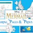the little mermaid coloring sheets