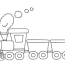 trains coloring pages free