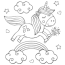 80 magical unicorn coloring pages for