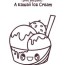 printable cute food coloring pages